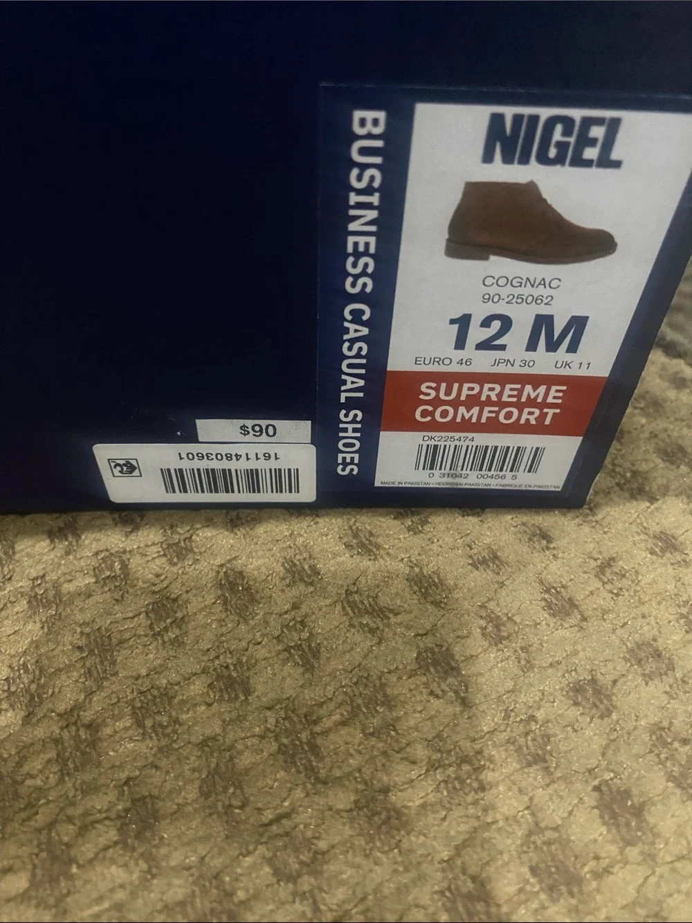Dockers Nigel Men's Cognac Suede Chukka Boots